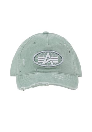 Alpha Industries WORLD ACID - Cap - frost green