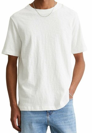 Marc O'Polo DENIM, 2 PACK - T-shirt basic - weiß dunkelgrau