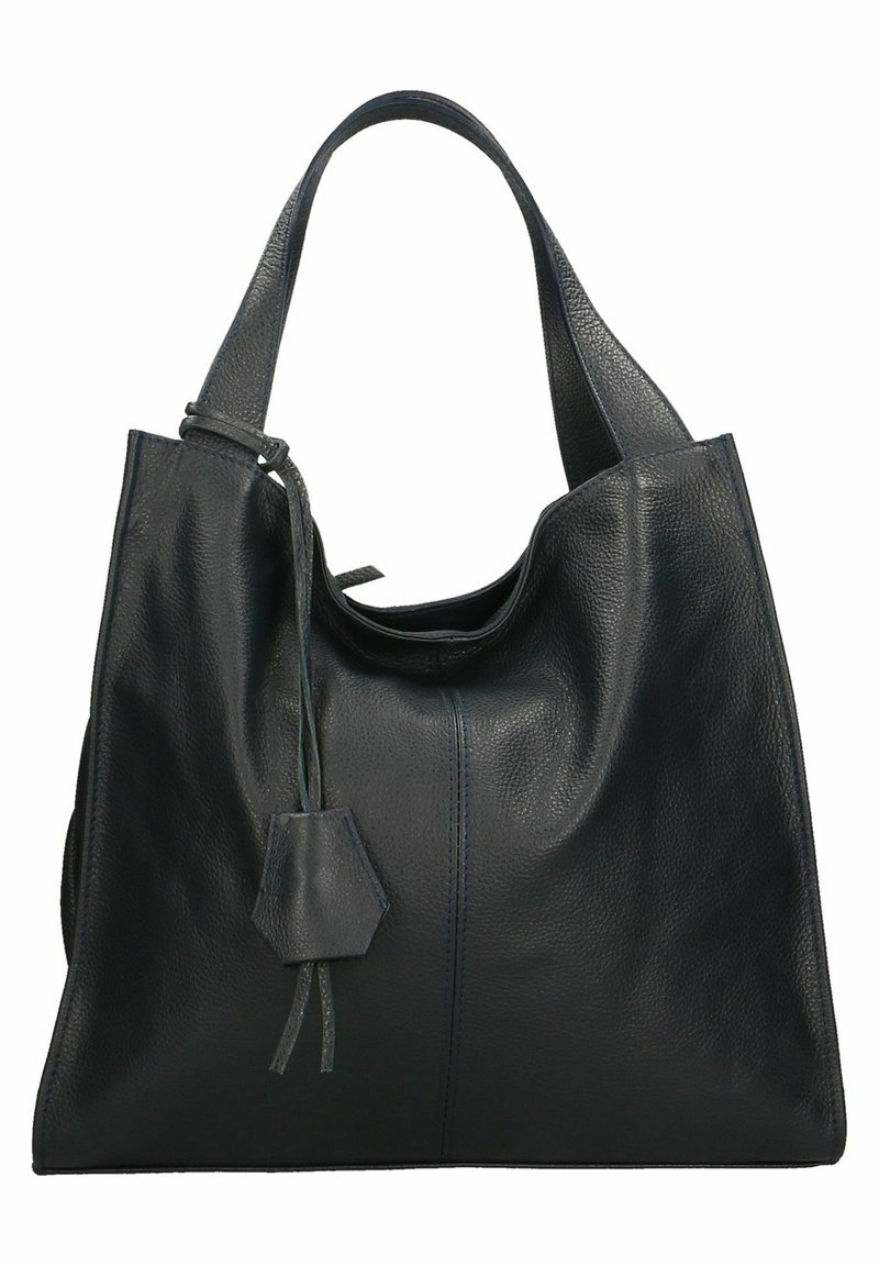 CHICCA BORSE Velká kabelka - blu scuro