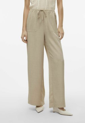 MIT VMMELANEY HOHE TAILLE - Pantalon classique - overcast