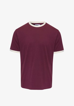 Threadbare, CLARKTON - Camiseta básica - burgundy