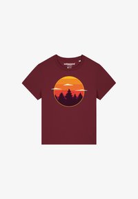 Niet geselecteerd, burgundy