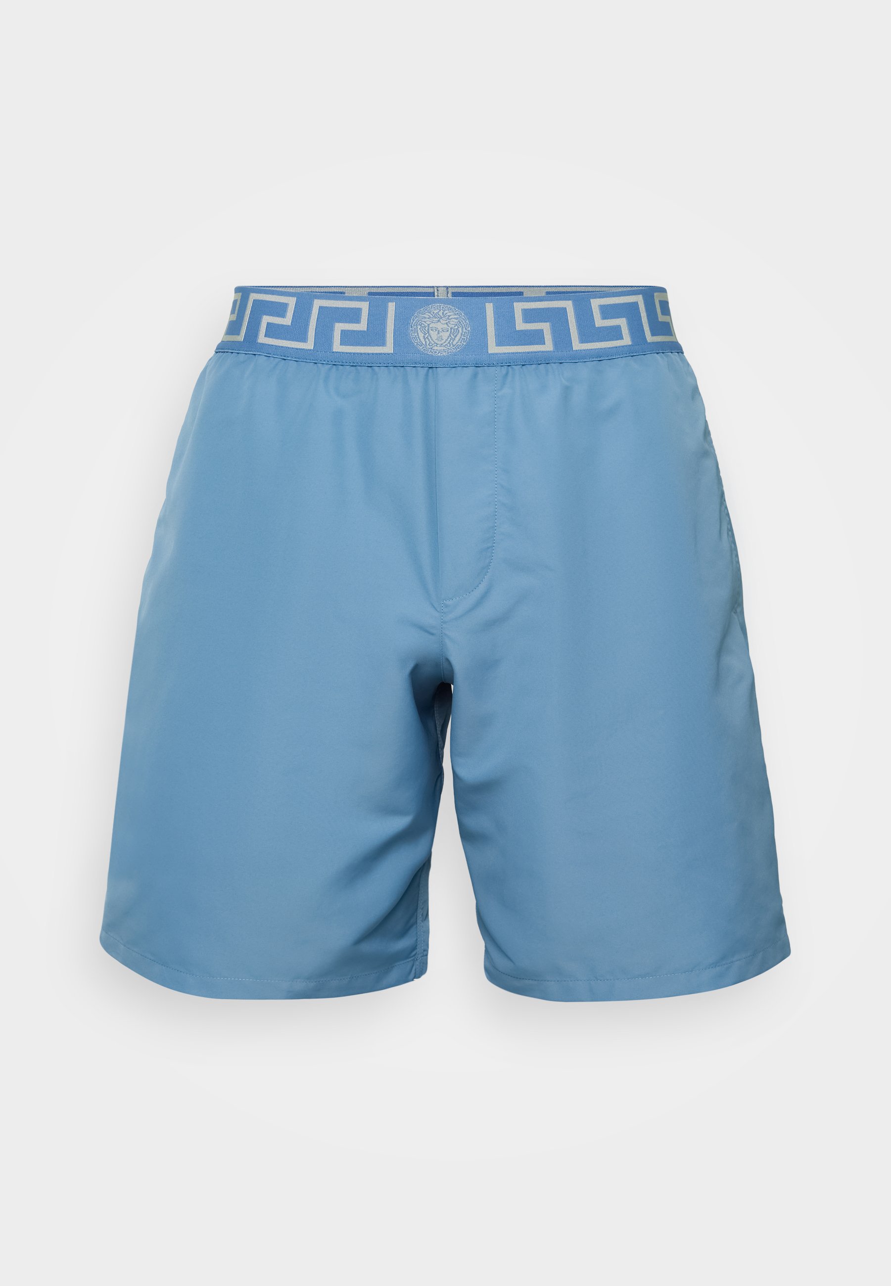 Versace SWIM BOXER NEW LOGO - Swimming shorts - stone blue