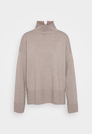 ONLY Tall ONLCOCO LIFE HIGH NECK - Trui - fungi melange