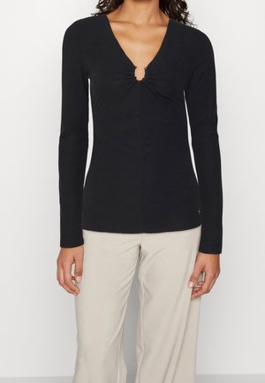 Guess, Camiseta de manga larga - black
