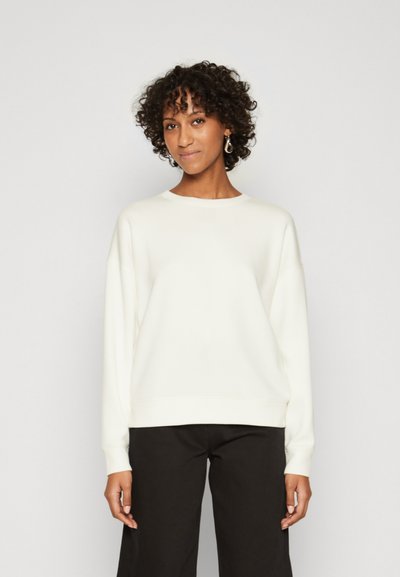 MSCH Copenhagen - Mschmaelee Ima Q 2/4 Sweatshirt 19786 - Egret