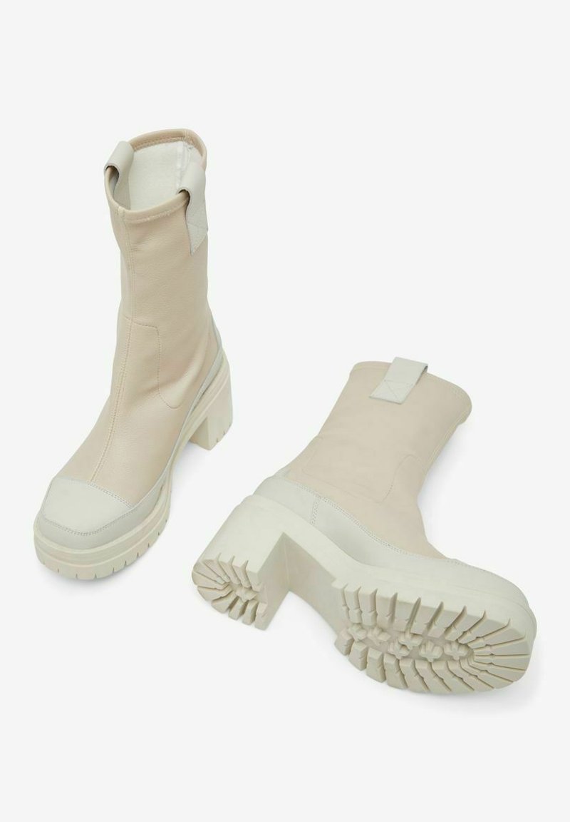 Damen Ankle Boots | Bianco BIAFANNY Plateaustiefelette natural/braun - SB25490 Damen Ankle Boots | Bianco BIAFANNY Plateaustiefelette natural/braun - SB25490