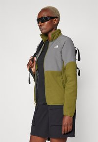 The North Face GLACIER HEAVYWEIGHT FULL ZIP JACKET - Jakna iz flisa - forest olive/smoked pearl