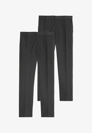 Marks & Spencer 2PK REGULAR SCHOOL - Pantalon classique - grey