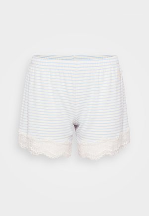 SHORTS - Pidžaama alumine osa - white/light blue