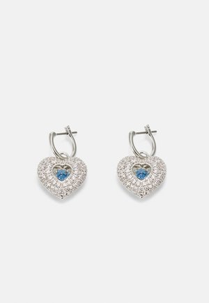 IDYLLIA DROP EARRINGS HEART - Earrings - blue