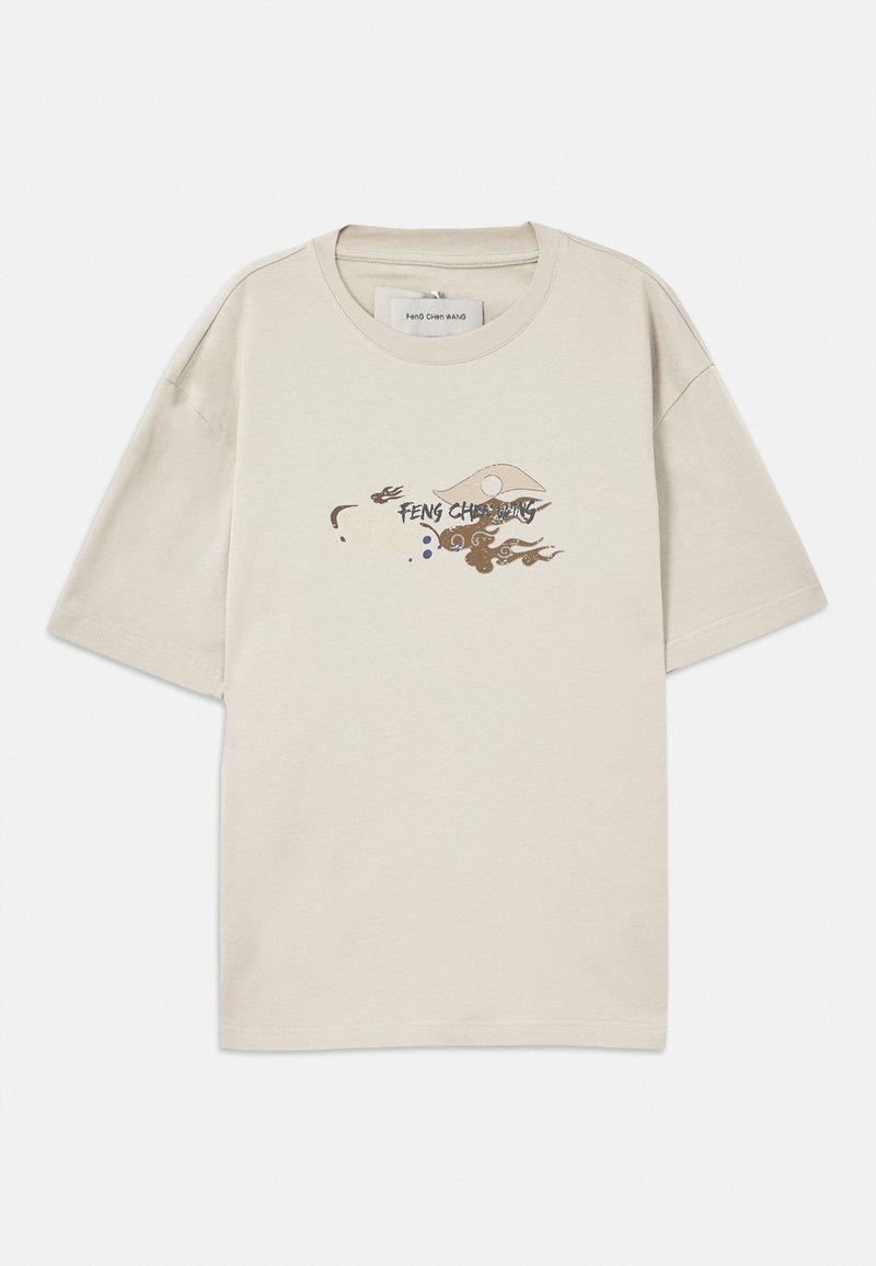 Feng Chen Wang T-shirt print groen