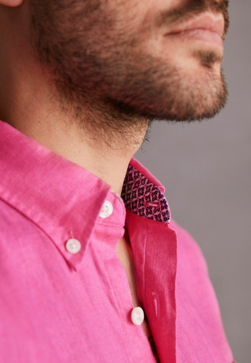 Next - SIGNATURE LONG SLEEVE COLLAR - Krekls - pink, Palielināt