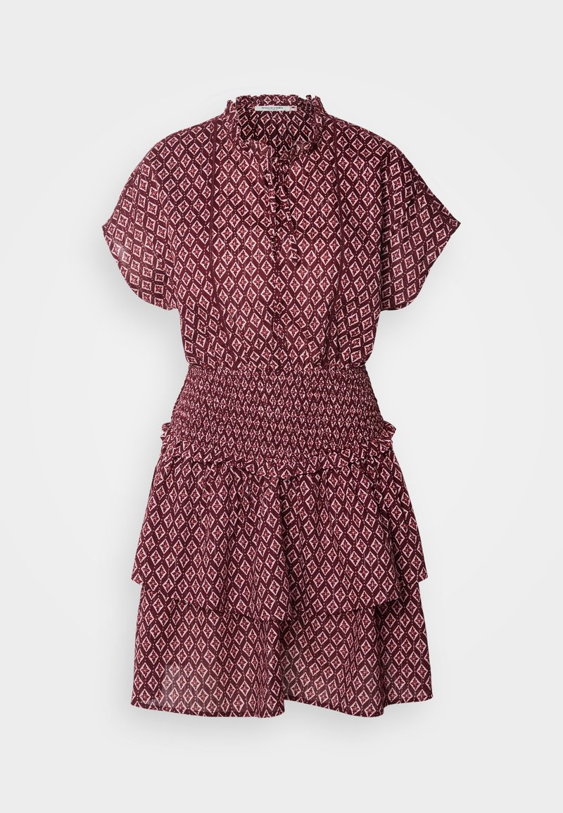 Scotch & Soda Jurk bordeauxrood