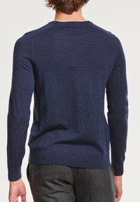 Morris Stickad tröja - blue