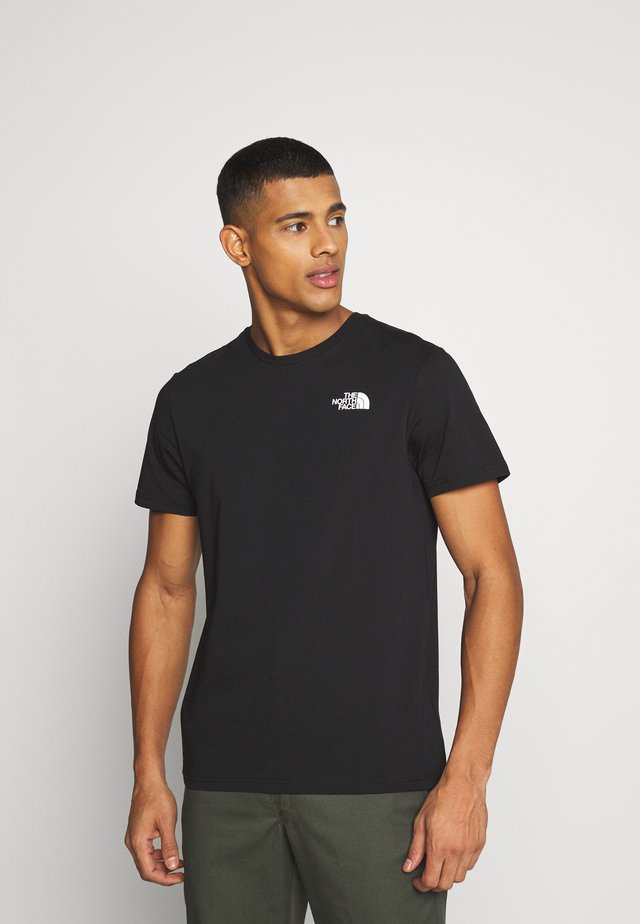 SLANTED LOGO TEE - T-shirt imprimé - white