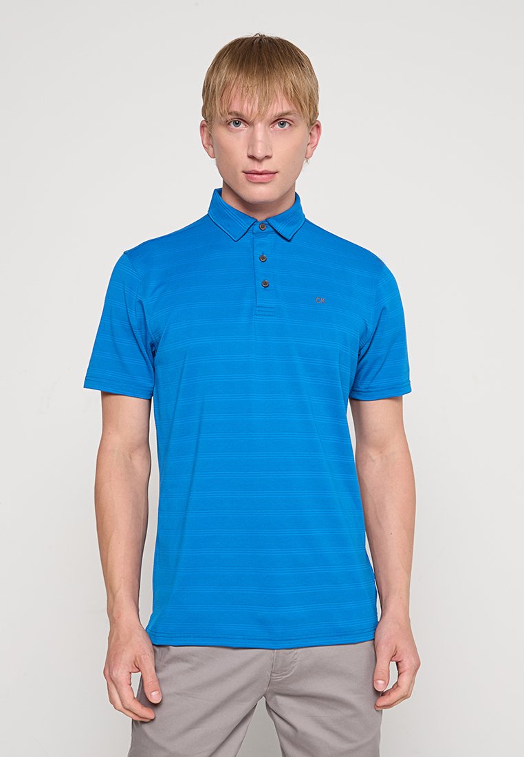 Calvin Klein Golf Poloshirt blauw Calvin Klein Golf Poloshirt blauw