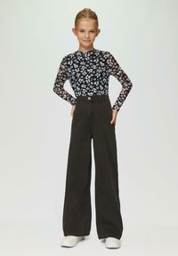 s.Oliver Langarmshirt - schwarz