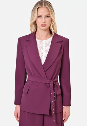 Rinascimento, GIACCA TINTA UNITA - Blazer - bordeaux