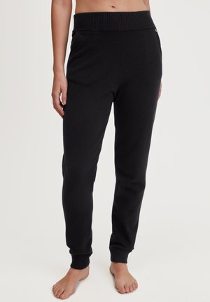 THE COSY COLLECTION STRICK AUS  - Broek - schwarz