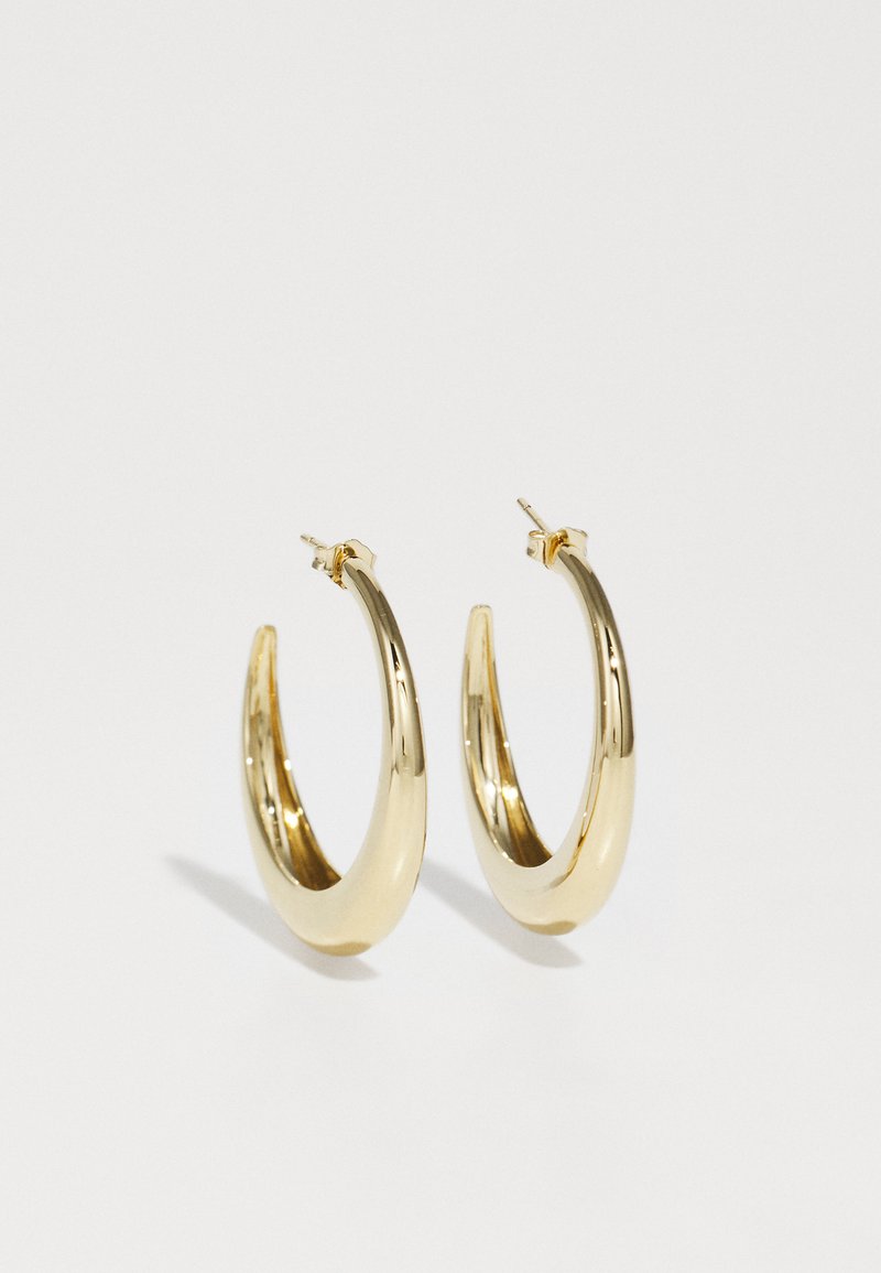 Otiumberg - LARGE GRADUATED HOOPS - Pendientes - yellow gold-coloured, Ampliar
