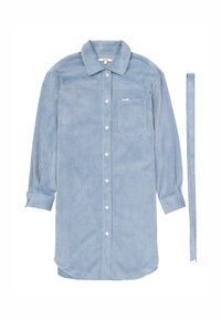 Garcia Vestido camisero - faded denim
