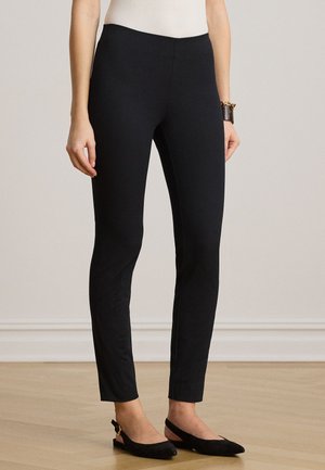 Lauren Ralph Lauren STRETCH COTTON BLEND TWILL SKINNY PANT - Hlače - black