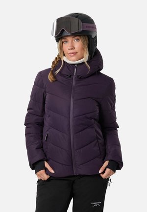 Swedemount, CERVINIA PUFFER SKI JACKET W - Veste de ski - dk. plum