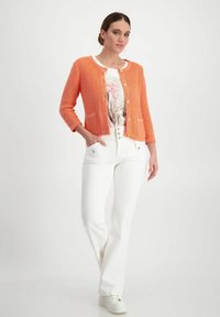 Monari MIT TASCHEN Strickjacke apricot/apricot Zalando
