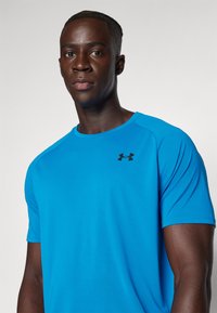 Under Armour TECH 2.0 - Sports T-shirt - photon blue/black