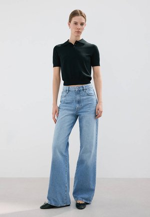 Mango, Flared Jeans - light blue