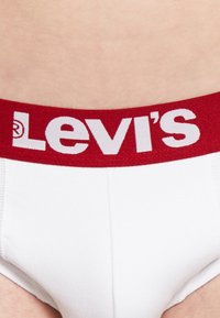 Levi's® SOLID BASIC BRIEF 2 PACK - Slip - white/white