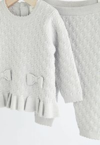 Next 2 PIECE SET - REGULAR FIT - Pulover - grey bows