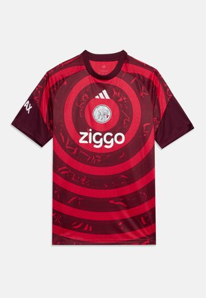 adidas Performance, AJAX AMSTERDAM PRE-MATCH JERSEY UNISEX - Ρούχα για κλαμπ - bold red