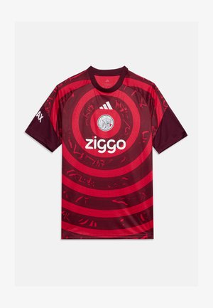 adidas Performance, AJAX AMSTERDAM PRE-MATCH JERSEY UNISEX - Ρούχα για κλαμπ - bold red