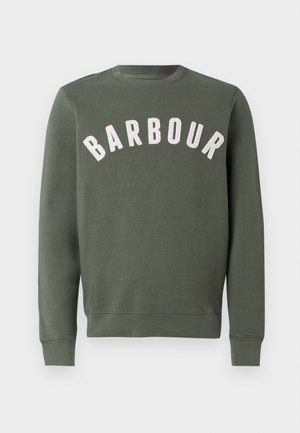 Barbour PREP LOGO CREW NECK - Melegítőfelső - thyme