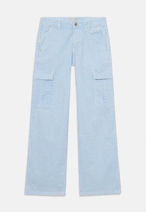 KOGIBI YARROW STRIPED  - Cargohose - open air/cloud dancer