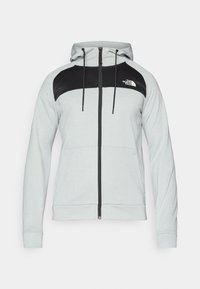 REAXION FULL ZIP HOODIE - Tröja med dragkedja - high rise grey/light heather/black