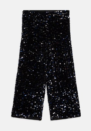 NKFRUNICA WIDE PANT - Tygbyxor - black