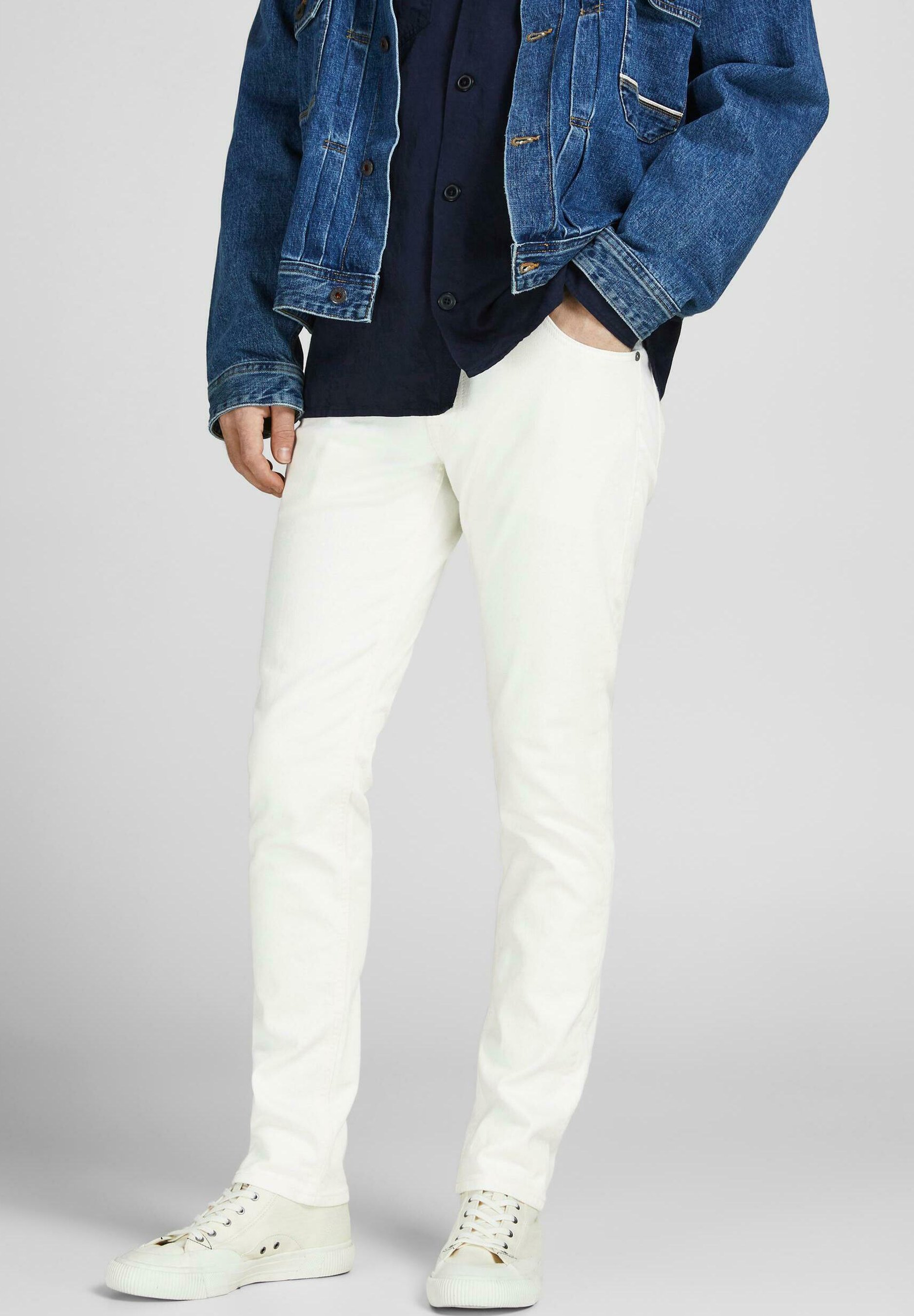 Jack & Jones GLENN - Vaqueros fit weiß/blanco - Zalando.es