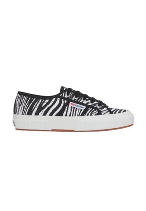 Sneakers laag - white black