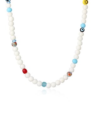 KUZZOI HAPPY FACE - Halskette - weiß