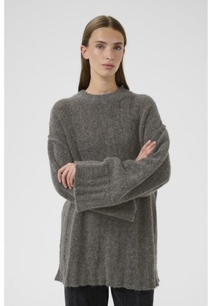 BLAKE LARA LONG - Maglione - dark gray melange