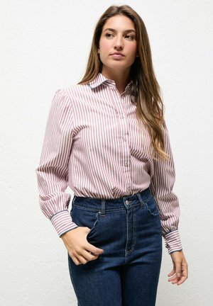 El Ganso, CAMISA SABINE CONTRASTE RAYAS - Blusa - granate