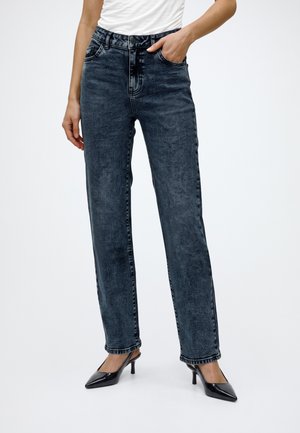 Noisy May, NMYOLANDA STRAIGHT JEANS - Дънки с прав крачол - dark blue