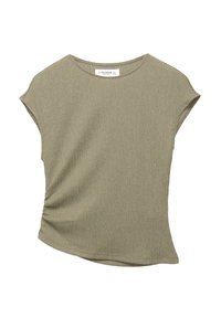 CREPE   - Printtipaita - khaki