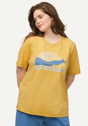 Ulla Popken Printtipaita - yellow