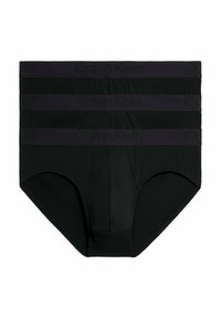 Calvin Klein Underwear 3 PACK - Slip - black