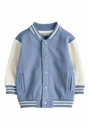 REGULAR FIT  LETTERMAN  - Bomber dzseki - blue and ecru
