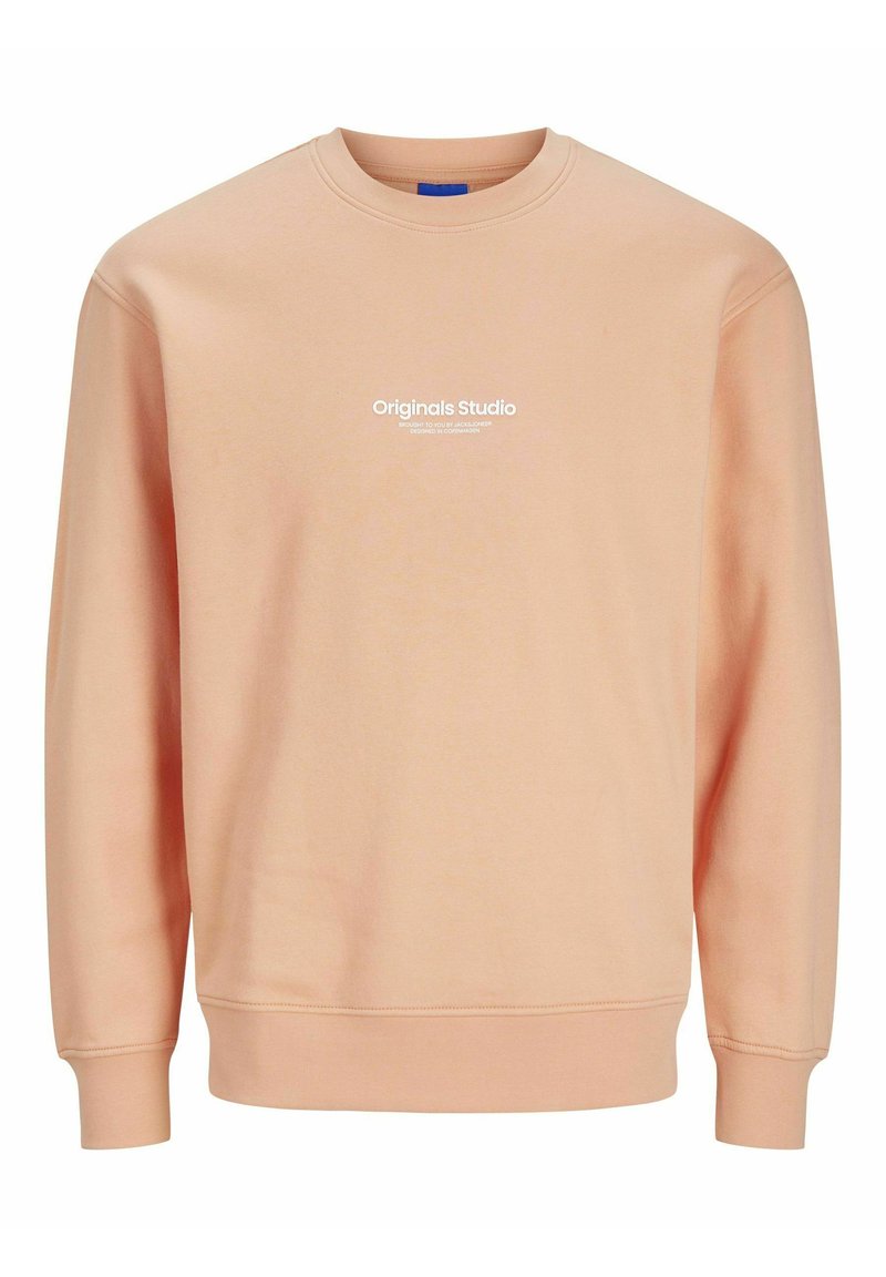 Jack & Jones JORVESTERBRO CREW NECK - Sweater - canyon sunset